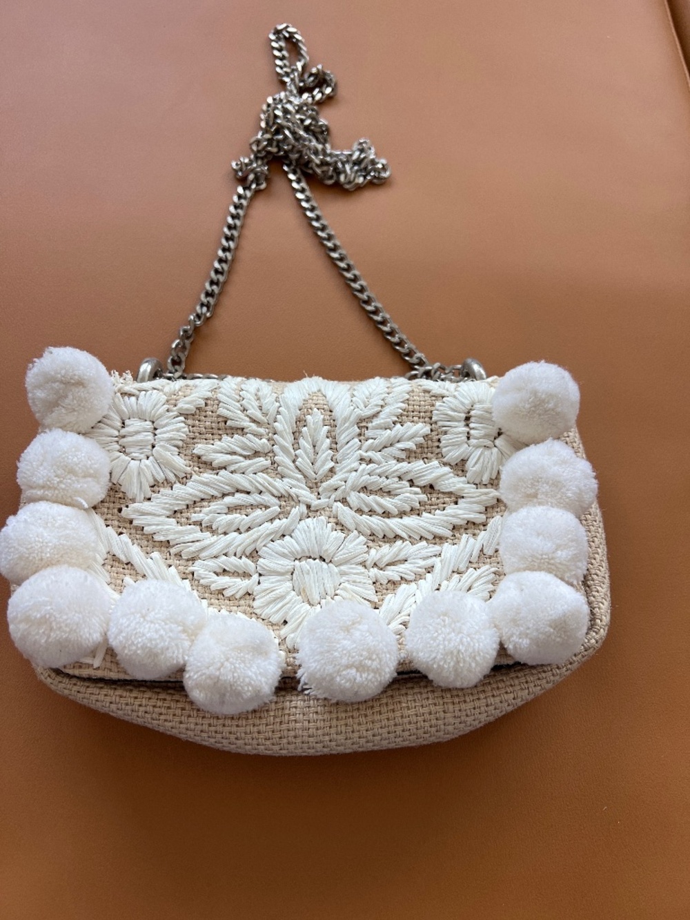 Cute little pompom bag